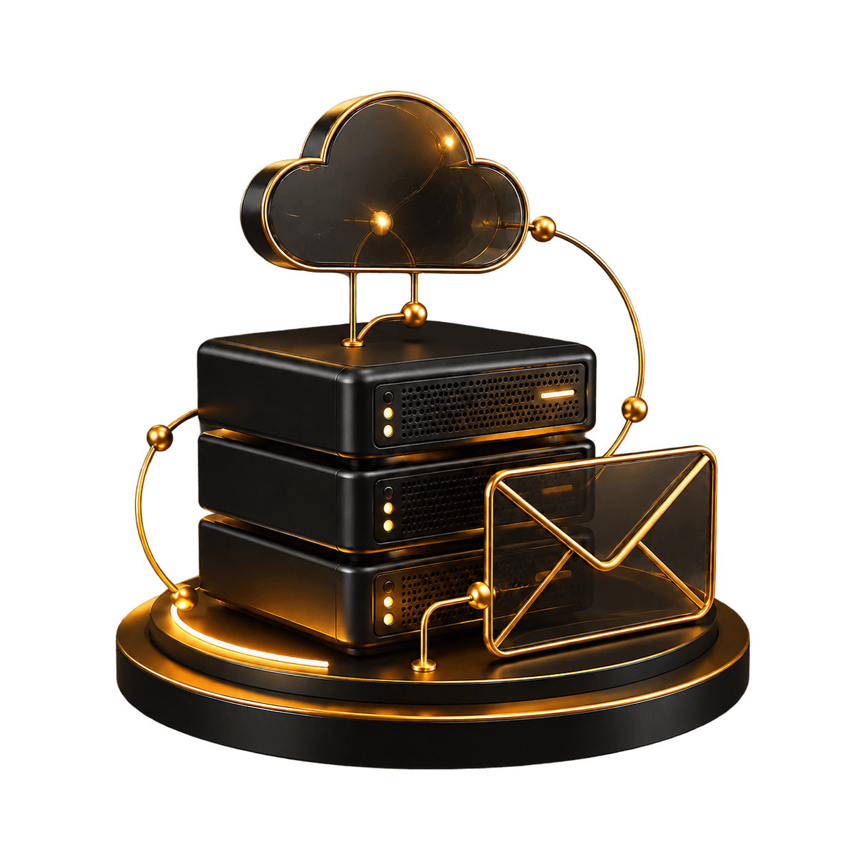Minh hoạ dịch vụ Domain, Hosting & Email